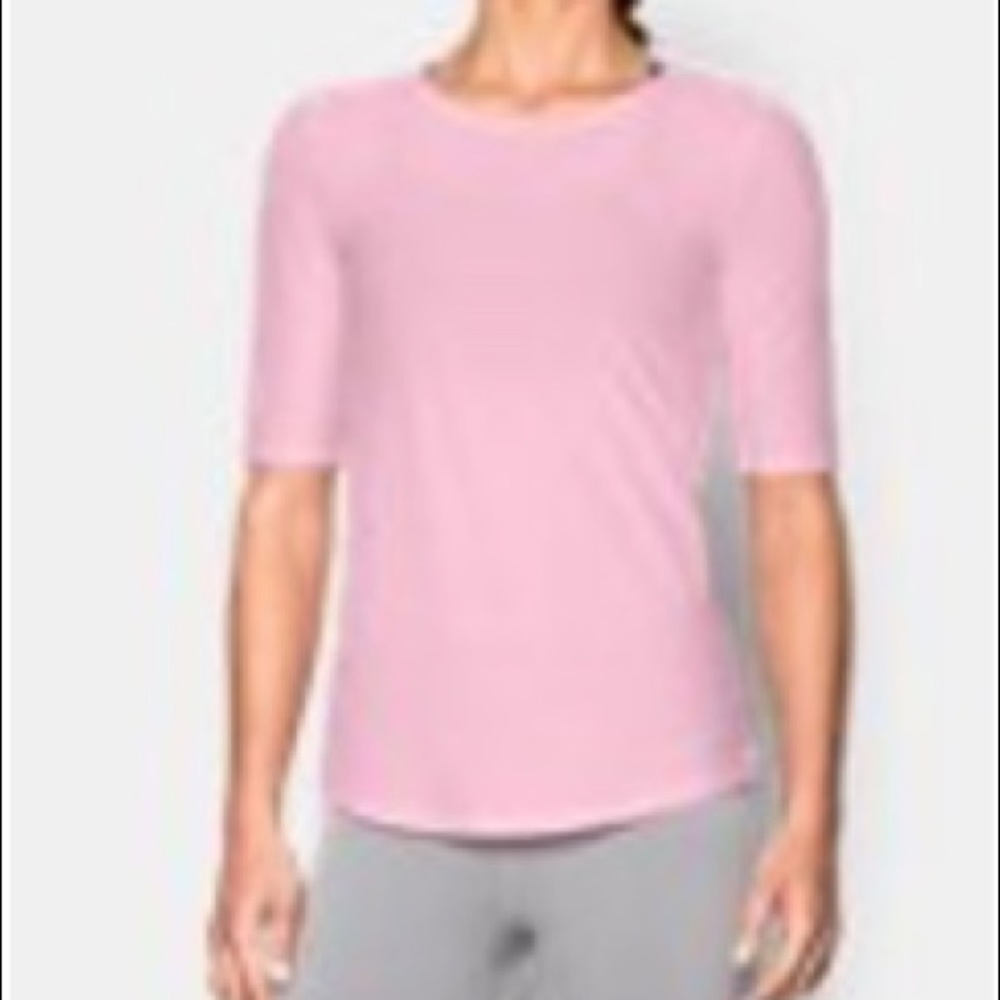 UA 3/4 sleeve coolswitch top